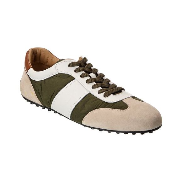 Tods Nylon & Leather Sneaker